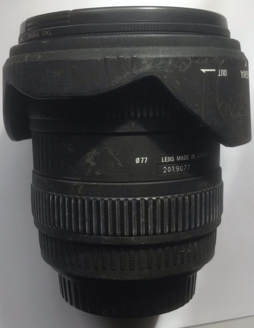 Широкоугольный объектив Sigma 10-20 f/4-5.6 Canon. Харьков - изображение 1