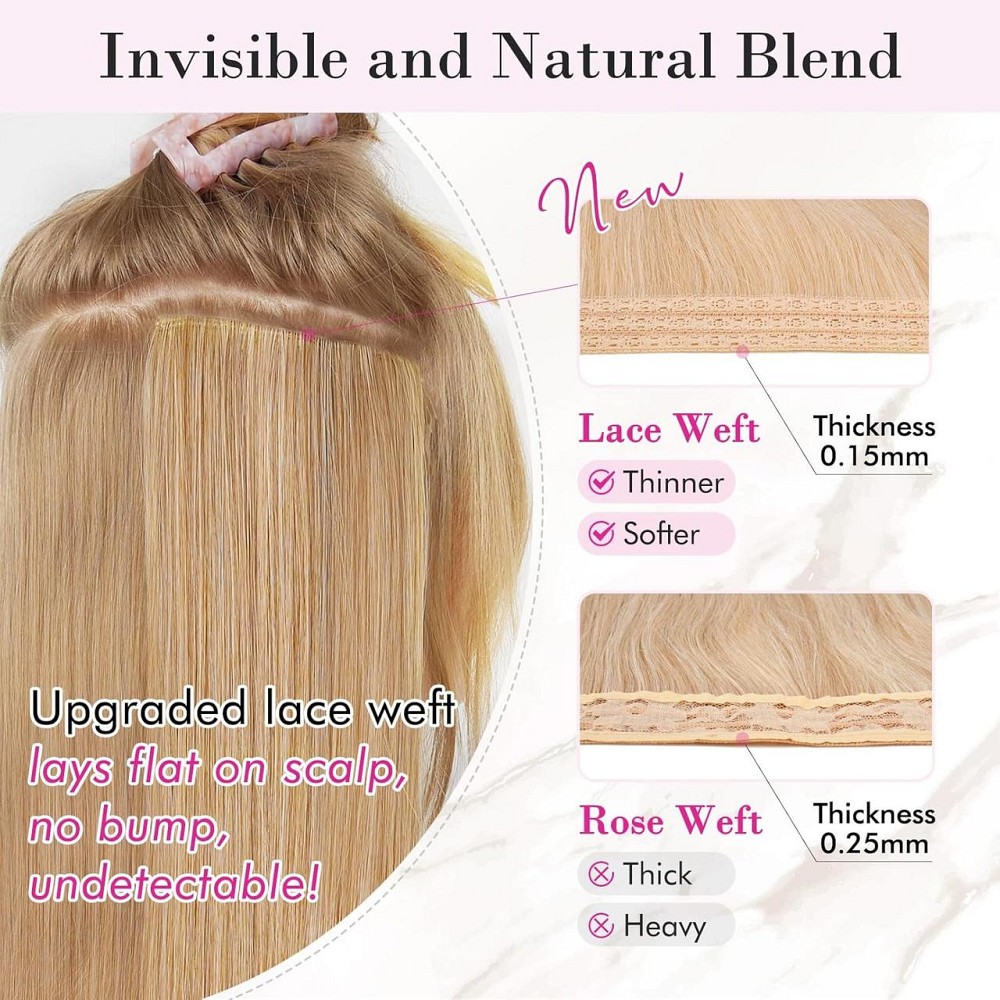 Накладные волосы пряди на клипсах 60 см, 4 шт, длинные волнистые шоколадно-коричневые, тресы для наращивания Киев - изображение 5