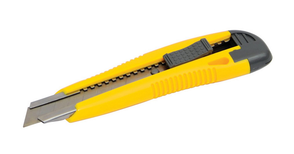 MASTERTOOL Ніж будівельний MASTERTOOL з відламним лезом 18 мм ABS пластик металева напрямна кно Коломия - фото 1