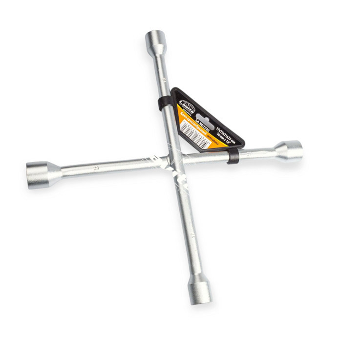 Ключ балонний хрест. (17-19-21-23) хром Мукачево - фото 1