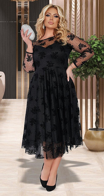 Ошатне плаття великого розміру (42) Київ - фото 4