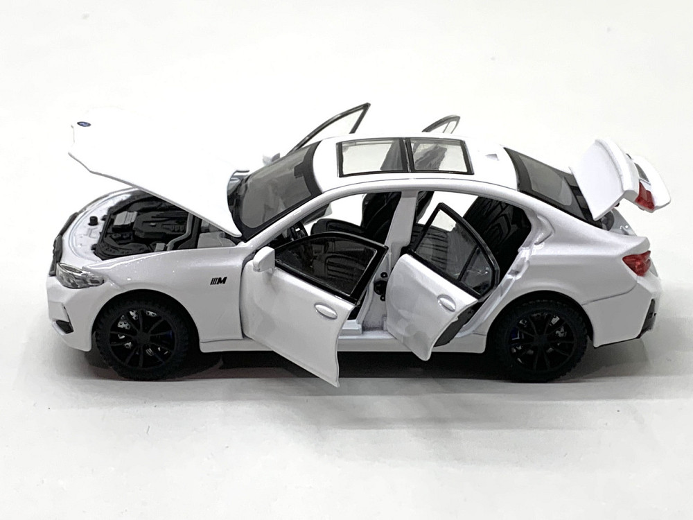 Машина TK Union Group BMW M3 металопластик 1:32 звук світло інерція Біла (ТК-10105) Чернігів - фото 9