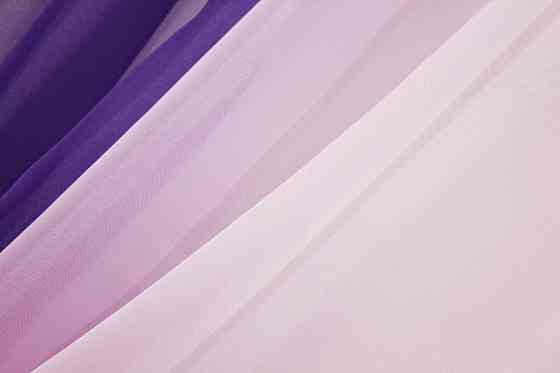 Кухонные шторы VR-Textil № 017к комбинированные с подвязками фиолетовый с розовым 265х170 см (50-011) Киев