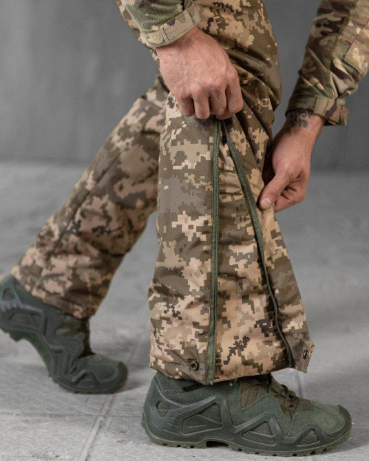 Зимовий водовідштовхувальний комбінезон LOGITEK піксельний ВТ4752 Одеса - фото 8