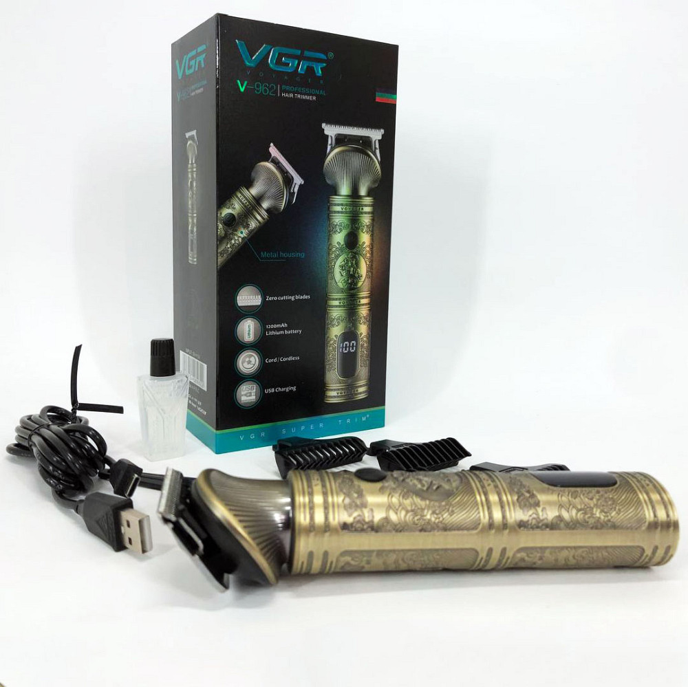 Тример для скронь, Практична машинка для стрижки волосся Електромашинка волосся RV-25 Львів - фото 2