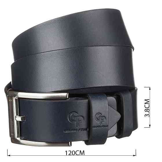 Ремінь чоловічий Grande Pelle 11055 Синій Київ