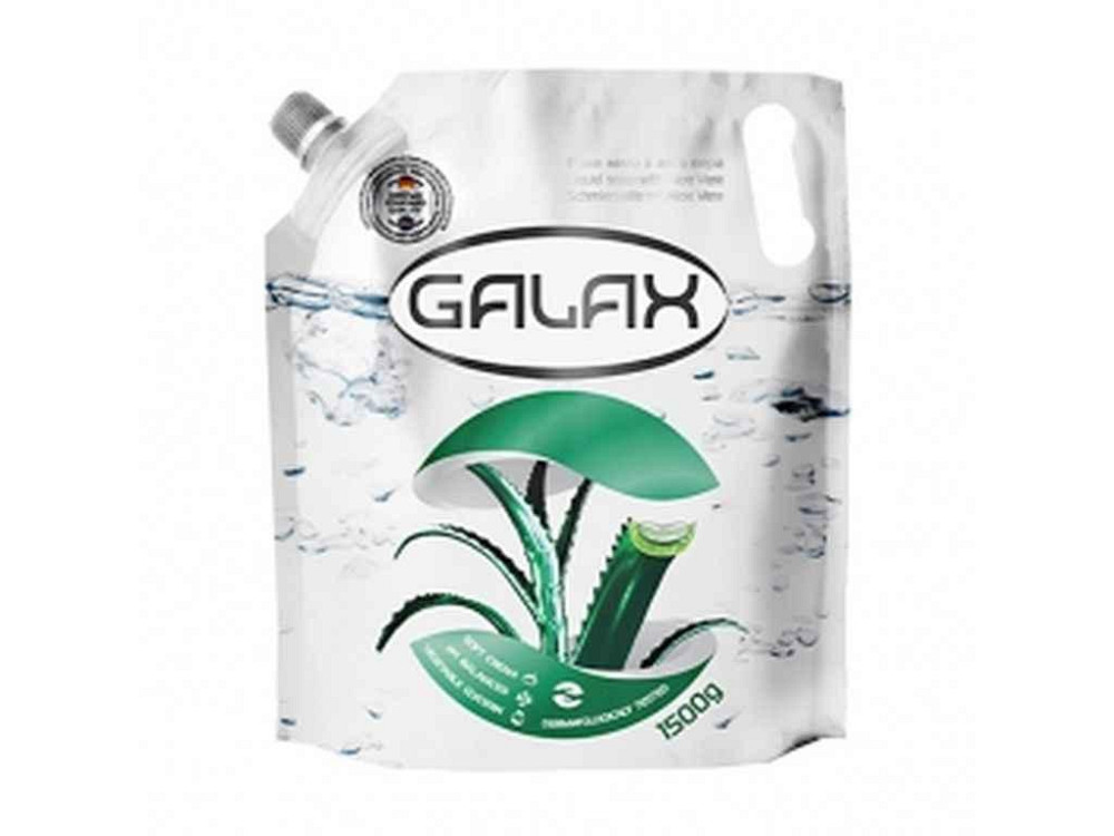 Рідке мило Антибактеріальне з алое вера, 1.5 кг (Doypack) ТМ Galax   Solmir Київ - фото 1