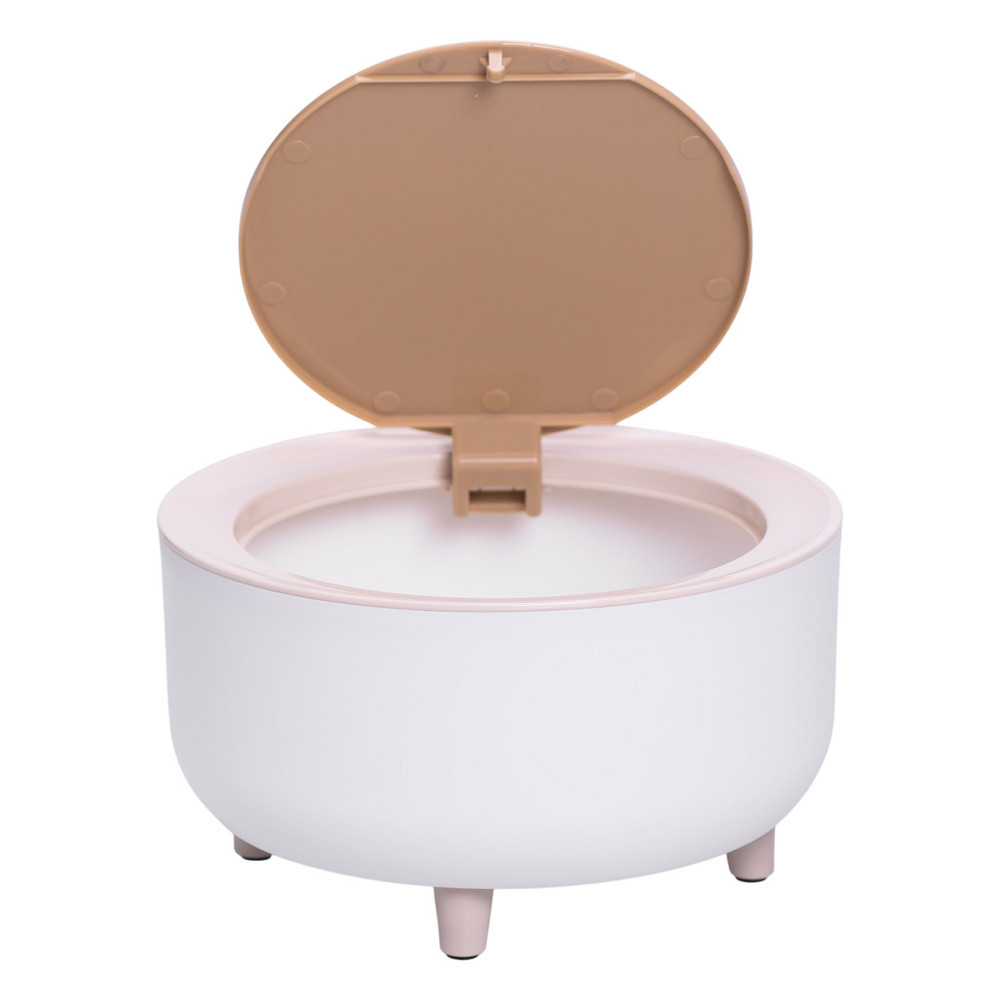 Yiwu Відро для сміття настільне 19×10 (см) з кришкою HP-45-3 Коломия - фото 2