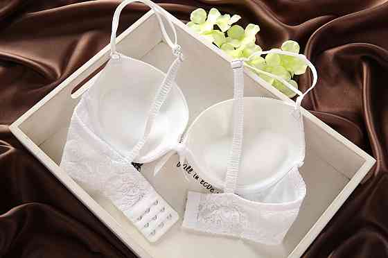 Комплект нижньої білизни мереживний жіночий білий Київ