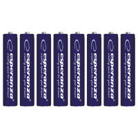 Батарейка Esperanza AAA LR03 Alkaline * 8 (EZB104) Киев - изображение 1