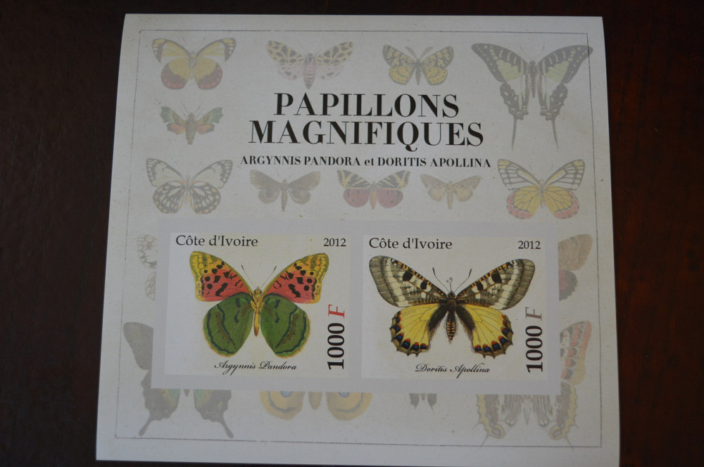 Кот-д'Івуар. Фауна. Личности. Блок. (А-35) Полтава - фото 1