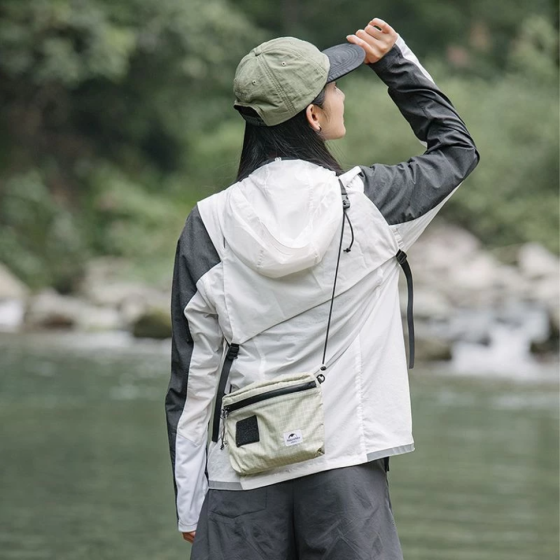 Сумка мала Naturehike NH20BB204, 3л, графіт в клітинку Київ