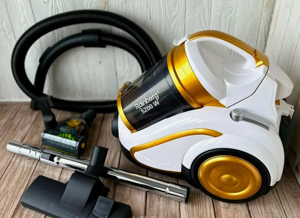 Пилосос контейнерний Rainberg RB-658 5200 Ват для сухого прибирання з турбощіткою Одеса - фото 1