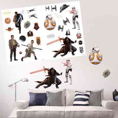 Стикер-наклейка ABYstyle Star Wars "The Force Awakens блистер, 100x70 см (ABYDCO352) Винница