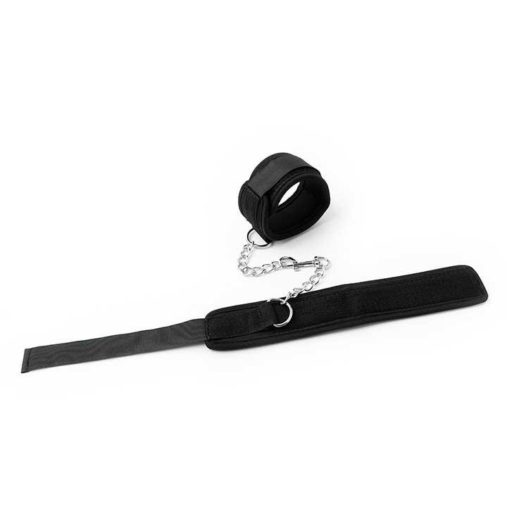 Нейлоновые наручники на ноги - Чёрный – Садо-мазо Винница - изображение 2