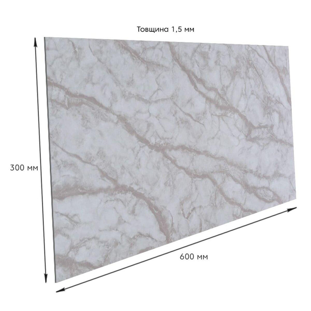 Самоклеющаяся виниловая плитка 600х300х1,5мм, цена за 1 шт. (СВП-104) Глянец SW-00000493 Днепр - изображение 2