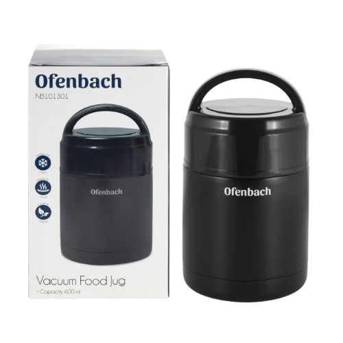 Термос харчовий 600мл нержавіюча сталь/пластик Ofenbach 101301 Житомир - изображение 5