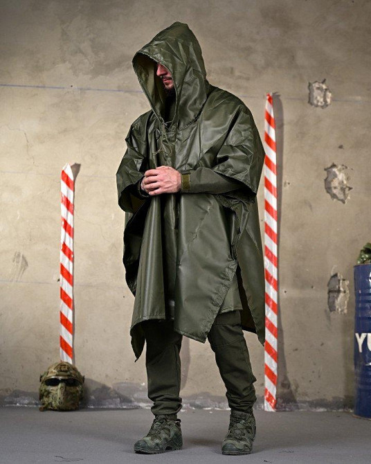 Пончо-дощовик олива ПП7692 Одеса - фото 1