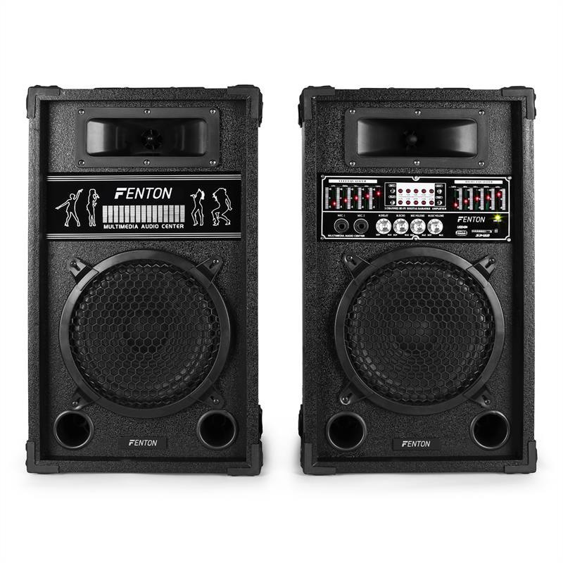 SPA800 Active PA Box Set 20см 600Вт USB-SD-MP3 20см (8