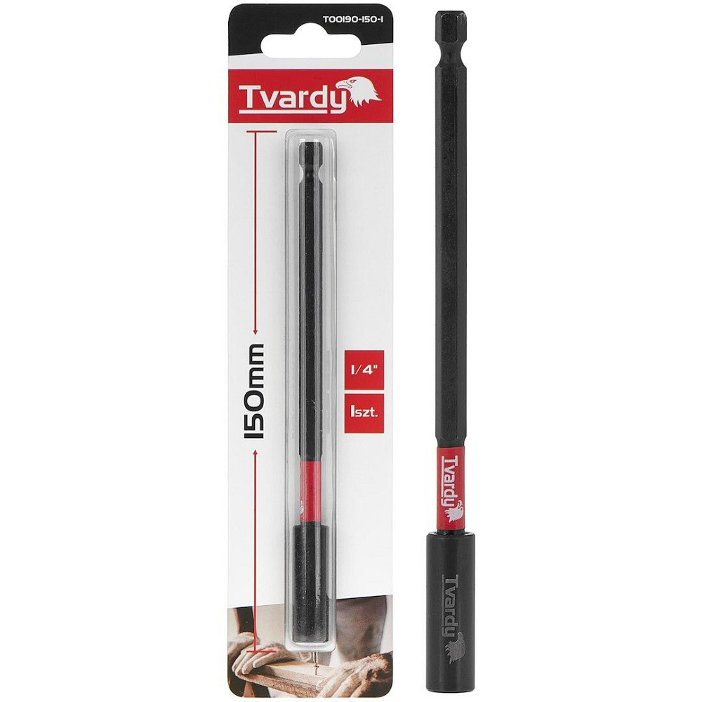 Тримач біт ударний "Tvardy" магнітний прямий 150 мм Київ - фото 1