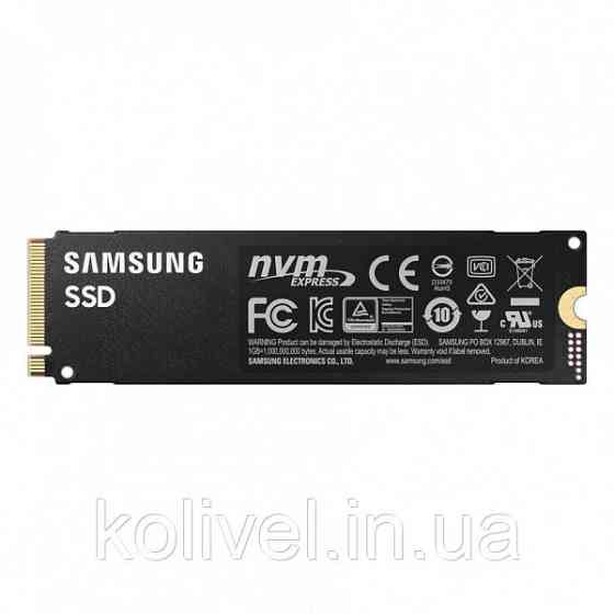SSD 500GB Samsung 980 Pro M.2 NVMe 1.3c PCIe 4.0 4x 2280 3-bit MLC (MZ-V8P500BW#) Киев