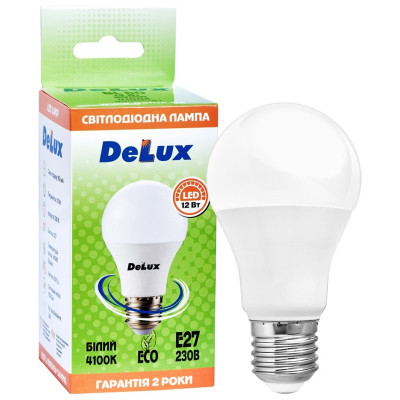 Лампочка Delux BL 60 12 Вт 4100K (90020466) Винница - изображение 3