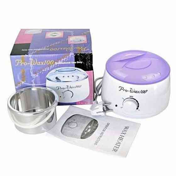 Воскоплав с терморегулятором PRO-WAX 100 для воска в банке, в гранулах, в таблетках 400 мл KE-26 Львов