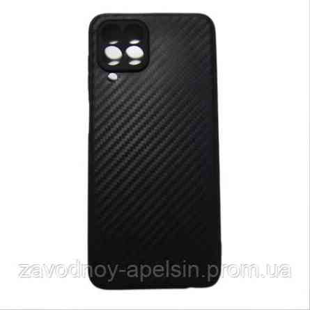 Samsung M33 M335 Чохол силіконовий Карбон (чорний) Одеса