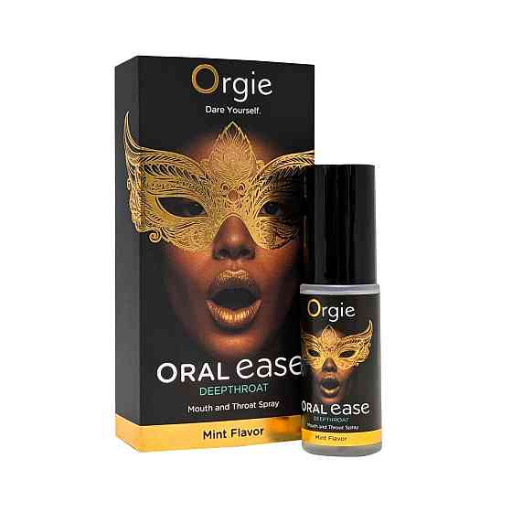 Спрей для глибокого мінету Orgie – Oral Ease Deepthroat (15 мл), м’ятний, без анестетиків Sex Aura Київ