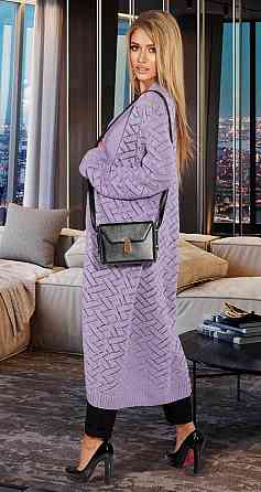 Ажурний в'язаний кардиган (48-52) Київ