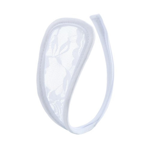 Трусы без лямок кружевные универсальный белый Киев - изображение 1