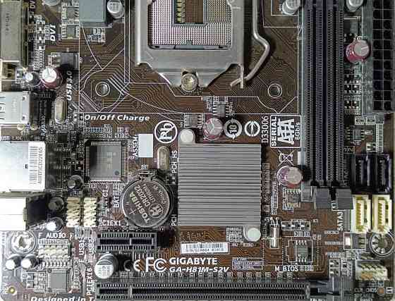 Материнська плата Gigabyte GA-H81M-S2V - MiniITX - LGA1150 під міні ПК. Харків