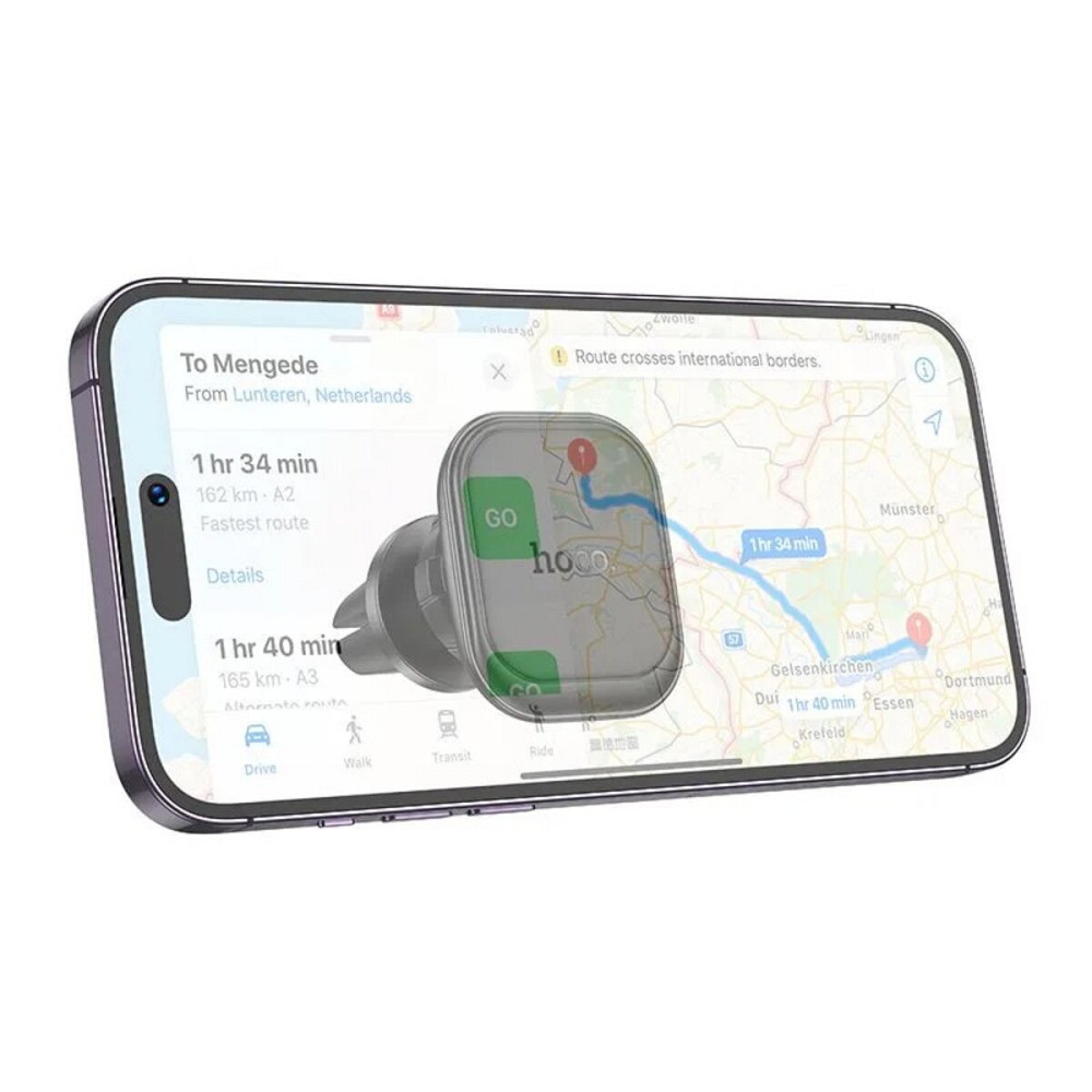 Тримач для мобільного HOCO H29 Brilliant magnetic car holder(air outlet) Black (6942007611466) Київ - фото 5