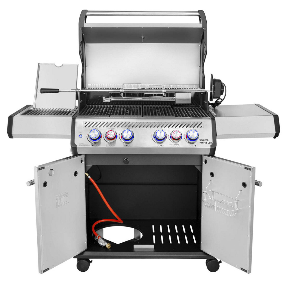 Газовий гриль Senator Pro-42 LED з системою BBQ Block Fire GRILLI 701477 Код: 013763 Рівне - фото 14