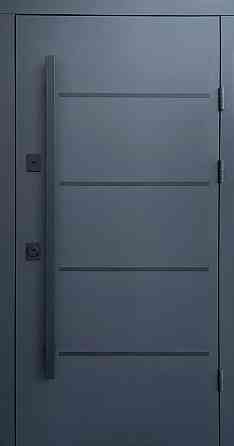 Дверь уличная Qdoors серия СТРИТ 3К с ТЕРМОРАЗРЫВОМ модель ГОРИЗОНТАЛЬ Киев