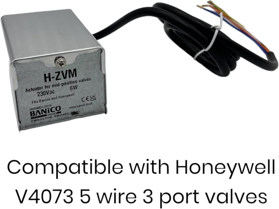 Головка 3-портового клапана Banico, для моторизованого приводу 3-портового клапана Honeywell V4073A V4073A1039, 22 мм, 28 мм, 1/2 Київ