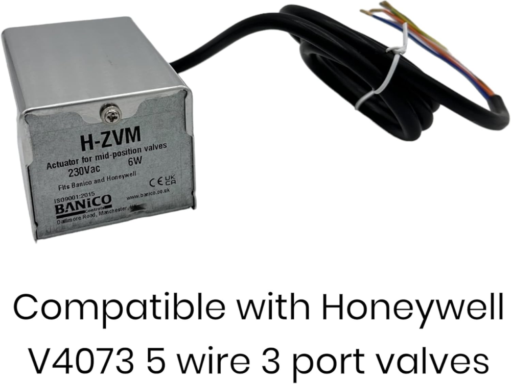 Головка 3-портового клапана Banico, для моторизованого приводу 3-портового клапана Honeywell V4073A V4073A1039, 22 мм, 28 мм, 1/2 Київ - фото 2