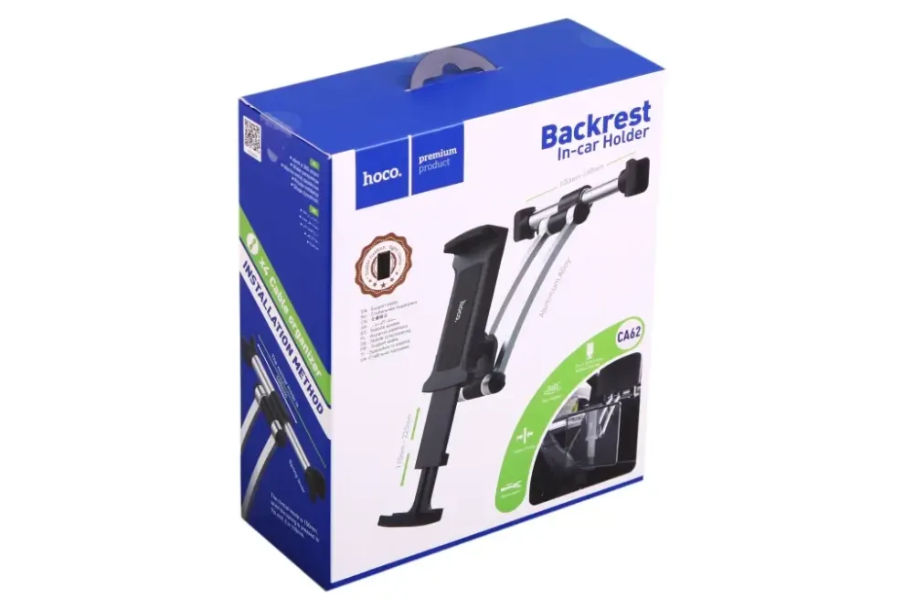 Подставка під телефон/планшет на підголовок Hoco 5.0-10.5 Вінниця - фото 3