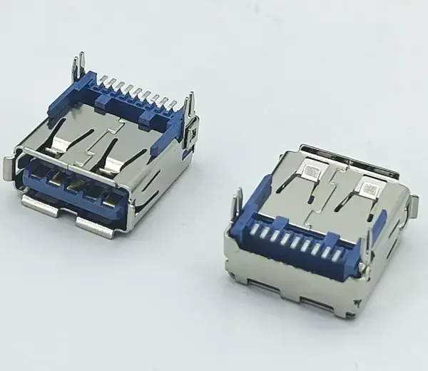 Гнездо USB 3.0 тип A, монтажное, Tcom (тип 2) Полтава - фото 1
