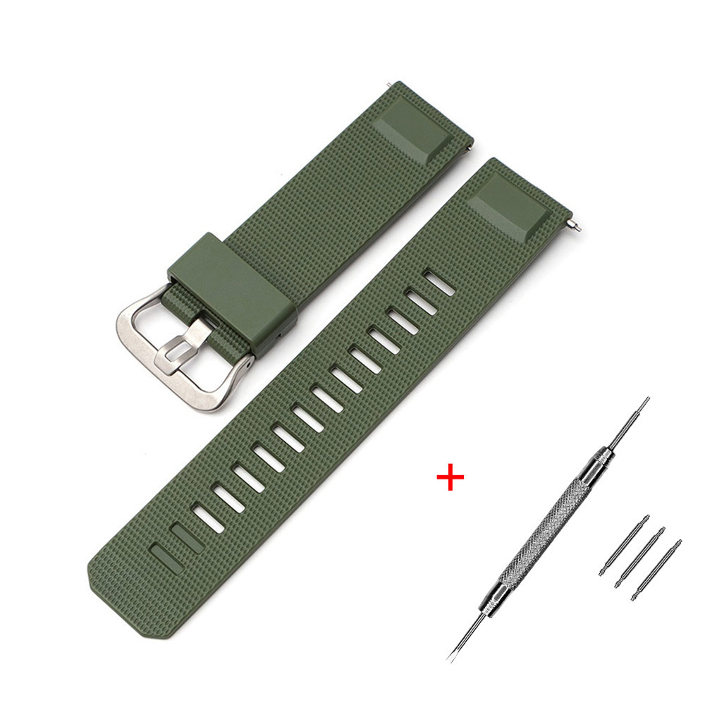 Ремінець для Casio Pro Trek PRW-6900Y Army Green SI SBR Київ - фото 1