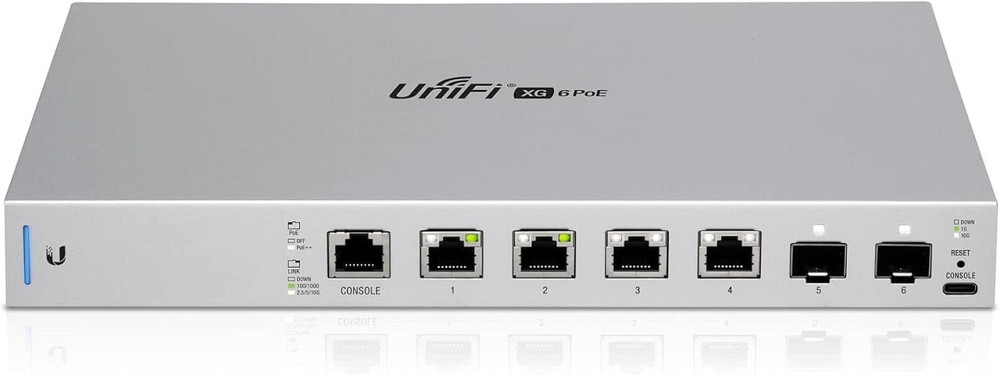 Комутатор Ubiquiti UniFi Switch US-XG-6POE (4x10GE, 2xSFP+, PoE++, L3) ( 12560 ) Харків - фото 5