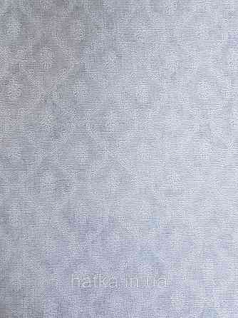 Шпалери вінілові на флізеліні гарячого тиснення DU&KA 1.06х10 вензель основа під штукатурку сірі коричневі Київ
