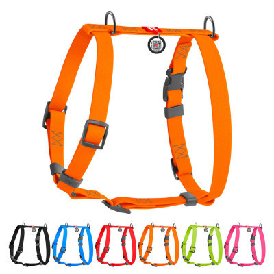 Шлея для собак WAUDOG Waterproof Н-подібна анатомічна L помаранчева (32634) Вінниця - фото 1