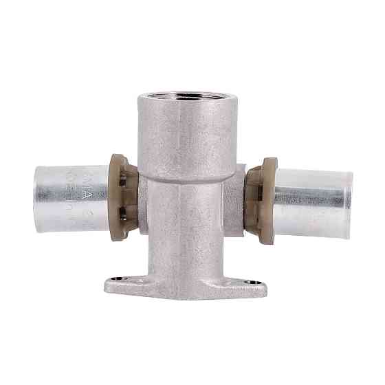 Прес-фітинг Icma-трійник 1/2" ух16 настінний прохідний No 422 Київ