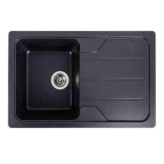 Гранітна мийка для кухні VALESO VERONA 7850 матова Карбон Коломыя