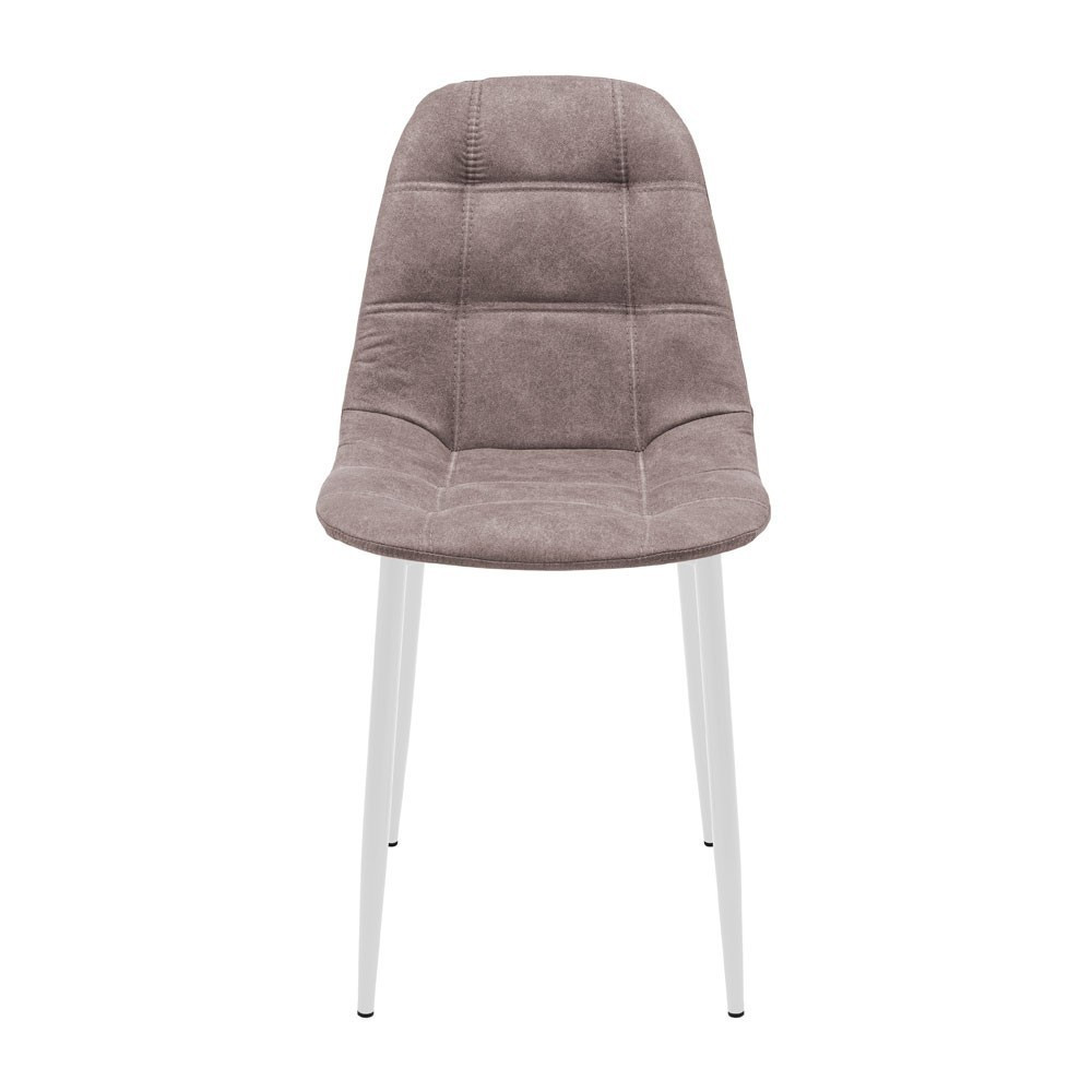 Стілець крісло м'який SplitDesign U Jeep 21 білі ніжки Світло-коричневий Київ - фото 2