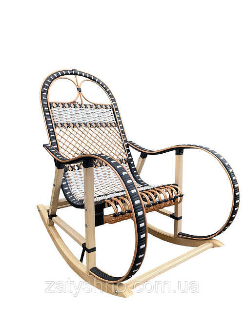 Крісло гойдалка плетена на подарунок Київ - фото 7