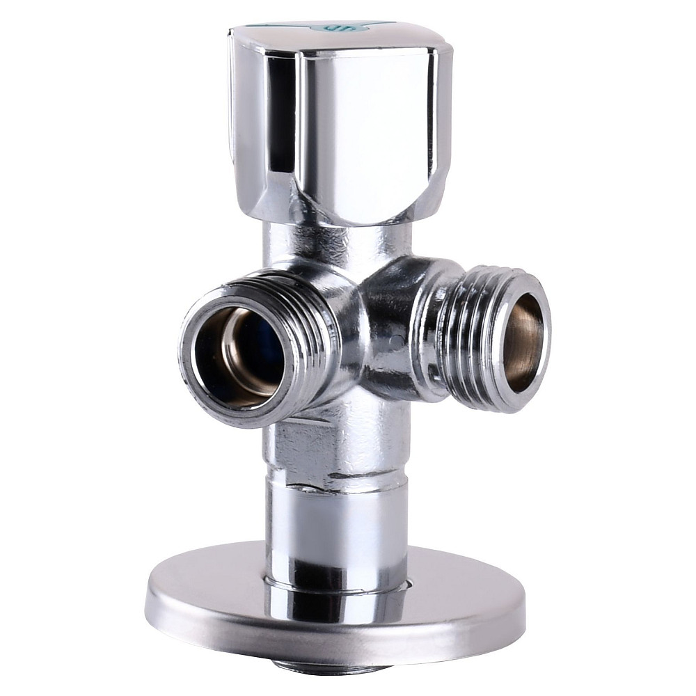 Кран кульовий кутовий подвійний ARCO  1/2″х 3/4″х3/4″ A80TWIN CQ4107 Луцк - изображение 3