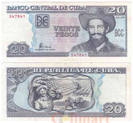 Куба / Cuba 20 Pesos 2006 P118c аUNC Полтава