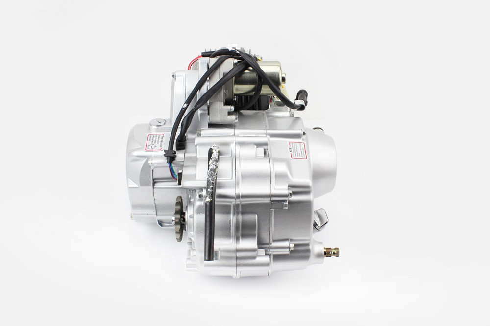 Двигун мопедний в зборі 110куб (Delta) - "механіка" + карбюратор, комутатор, котушка, реле: поворотів, стартера, напруги (без нап. KANUNI) Киев - изображение 3